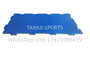 نصب آسان و راحت زیرپوش چمن مصنوعی HIC ارزش زمین بازی بسته بندی کف پازل پد تشک 30mm 40mm 50mm ضخامت