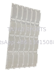 نوع تقسیم شده اتصال کمربند مصنوعی شاک پد بسکتبال زمین تنیس میز 333.4mm ارتفاع 17mm برای ورزش های استادیوم