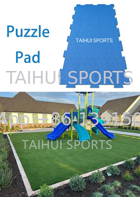 فرش ایمنی نرم سقوط با ضخامت 10-100mm و پد شوک زمین بازی تضمین شده HIC & CFH