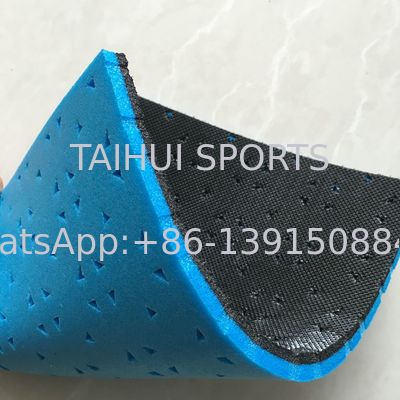 مواد XPE 10mm 12mm زیر پد ضربه ای برای چمن مصنوعی زمین فوتبال فوتبال
