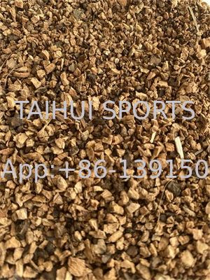 دانه های پرکننده ی علف آلی مقاوم در برابر اشعه ی UV 0.5 تا 2 میلی متری برای نصب آسان در زمین های ورزشی