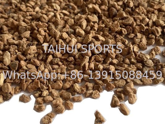دانه های پرکننده ی علف آلی مقاوم در برابر اشعه ی UV 0.5 تا 2 میلی متری برای نصب آسان در زمین های ورزشی