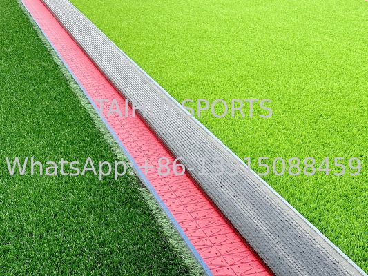 استاندارد فیفا 8mm 10mm 15mm زیرپوش چمن مصنوعی با جذب شوک عالی برای زمین های ورزشی