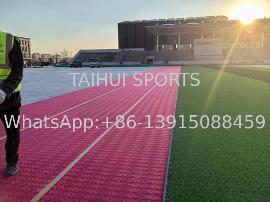 استاندارد فیفا 8mm 10mm 15mm زیرپوش چمن مصنوعی با جذب شوک عالی برای زمین های ورزشی