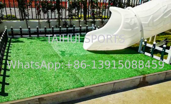زمین بازی رزین PE حیاط کودک HIC/CFH شاک پد سقوط نرم 30mm 50mm 70mm