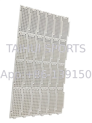 نوع تقسیم شده اتصال کمربند مصنوعی شاک پد بسکتبال زمین تنیس میز 333.4mm ارتفاع 17mm برای ورزش های استادیوم