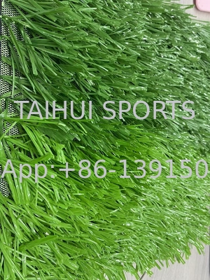 5/8 اینچ گج دوامدار UV ثبات Tuft عقب نشینی نیروی FIFA چمن مصنوعی ورزشی برای زمین شناسی میدان فوتبال