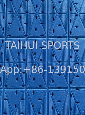 زیرپوش شاک پد گواهی شده FIFA با طراحی سوراخ الماس برای زمین های ورزشی با چمن مصنوعی سفارشی