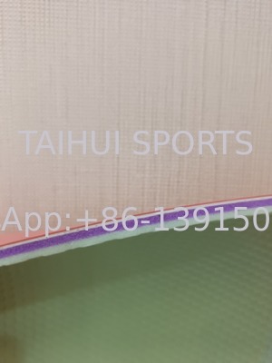 6mm بادی منتون Pvc فلور تایل سبز / آبی / زرد / قرمز / خاکستری تناسب اندام در فضای باز PVC کف داخلی