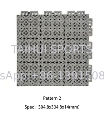 کاشی های محکم و ضد لغزش زمین بسکتبال