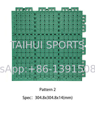 کاشی های محکم و ضد لغزش زمین بسکتبال