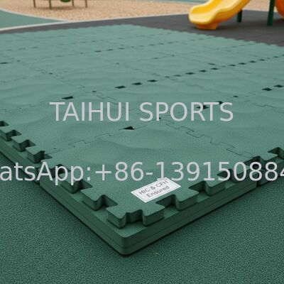 تشک ایمنی PE فوم با ضخامت 10-100mm و HIC & CFH تضمین شده برای پد شوک زمین بازی