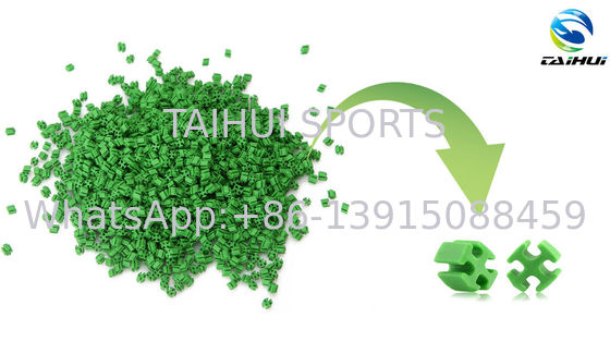 دانه های لاستیکی TPE مقاوم در برابر اشعه ی UV دوستانه با محیط زیست و غیر سمی برای چمن مصنوعی و پر کردن لاستیک چمن