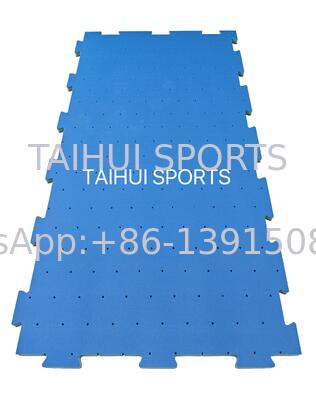 20mm 30mm 50mm پیش ساخته شده PE پودر فوم شاک پد آب تخلیه عملکرد ایمنی HIC CFH ضربه آزمایش شده
