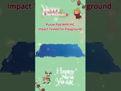 زمین بازی شاک پد پازل پد سقوط نرم 30mm 40mm 50mm مقاومت UV