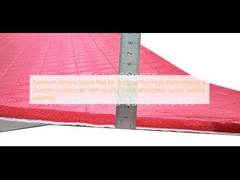 پاد ضربه ای مدل برتر برای چمن مصنوعی عملکرد بالا و دوامدار سفارشی شده با کیفیت بالا جذب ضربه زیرپوش سطح ورزشی