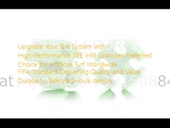 سیستم چمن خود را با دانه های پرکننده TPE با عملکرد بالا ارتقا دهید انتخاب ترجیح داده شده برای چمن مصنوعی در سراسر جهان استاندارد FIFA ارائه کیفیت و ارزش دوام ، ایمنی ، تراکم کم