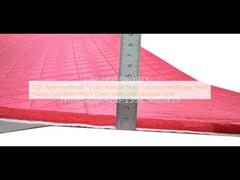 ۲۰۲۵ پد شاک مدل شده برای چمن مصنوعی در میدان فوتبال/ میدان راگبی/ میدان هاکی ۸ میلیمتر ۱۰ میلیمتر ۱۲ میلیمتر ۱۵ میلیمتر با پارچه ژئوتکسیل